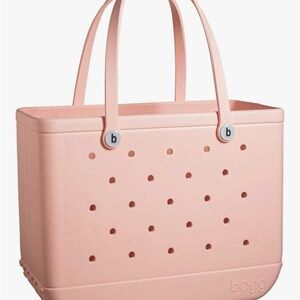 BOGG BAG XL waterproof washable open tote bag in Peachy Beachy with accessories
